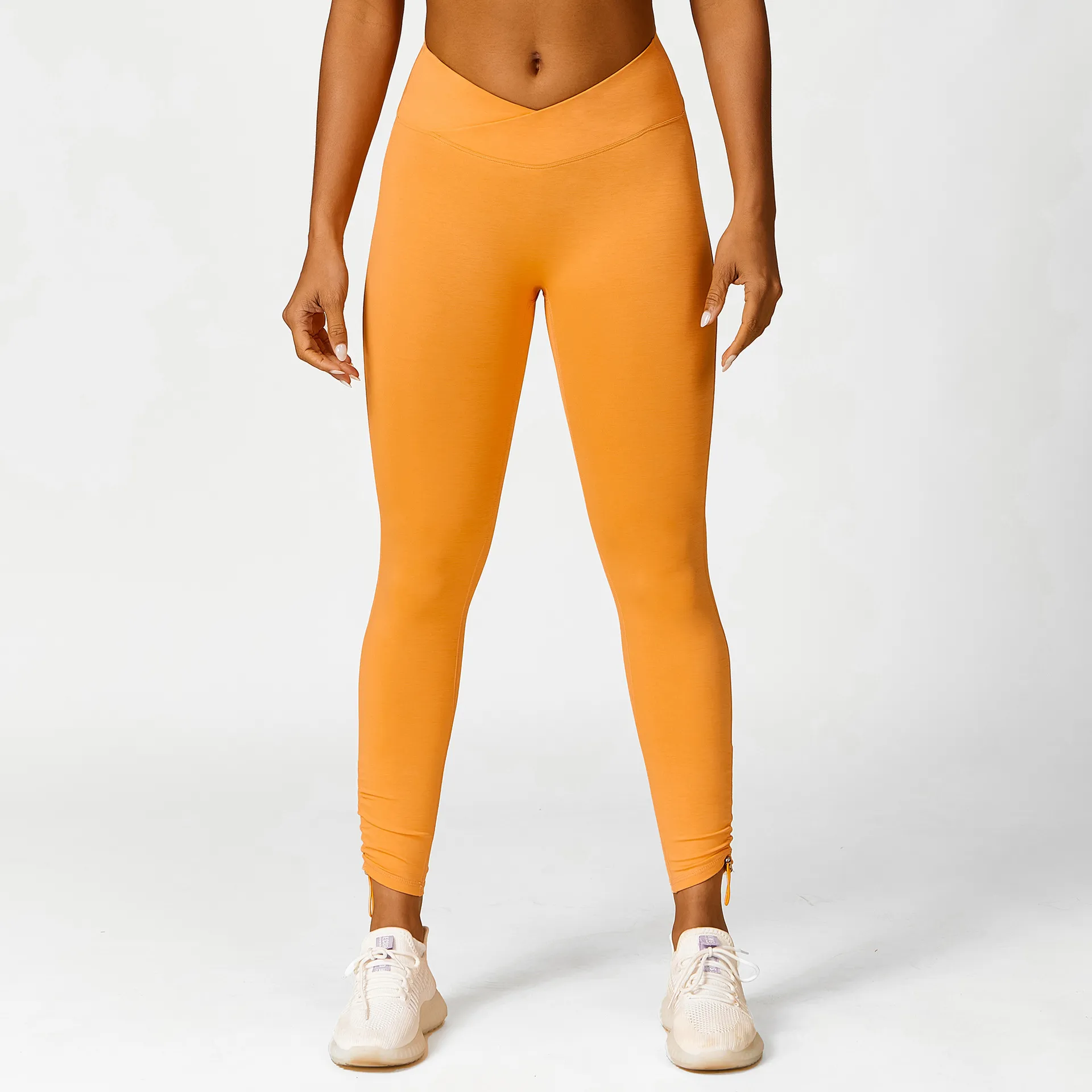 Drawstring Butt Lift Legging for Women U Neck Sport Bra Workout Clothing Yoga Set Drawstring Butt Lift Legging for Women U Neck Sport Bra Workout Clothing Yoga Set