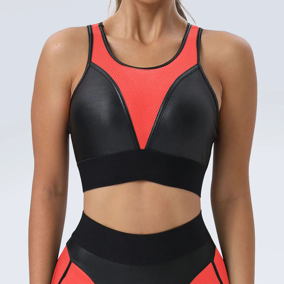 Mesh Patchwork Fitness Bra Wholesale Clothing Sport Bra Women's Sexy Tank Top Mesh Patchwork Fitness Bra Wholesale Clothing Sport Bra Women's Sexy Tank Top