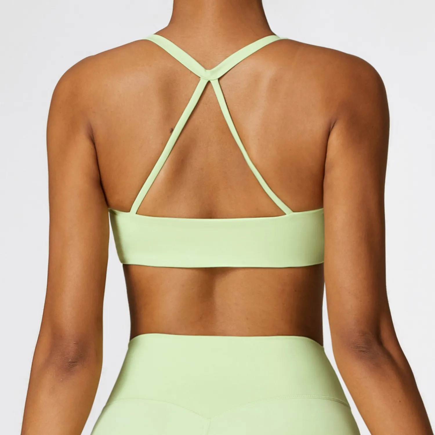 Wholesale Yoga Bra Cross Back Breathable Bra Workout Clothes Sports Bra