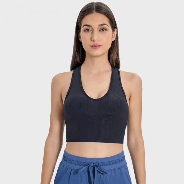 Summer Tank Tops Sexy Short Clothes Yoga Wear Manufacturer Breathable Crop Top
