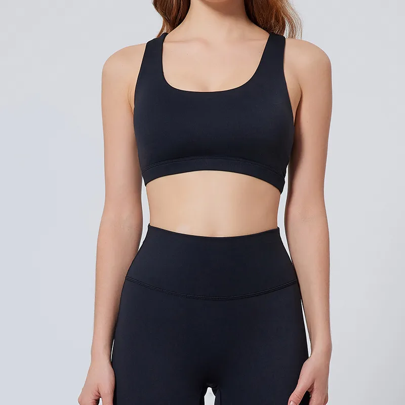 Wholesale Yoga Bra Women's Breathable Fitness Top Workout Cross Straps Sport Bra Wholesale Yoga Bra Women's Breathable Fitness Top Workout Cross Straps Sport Bra