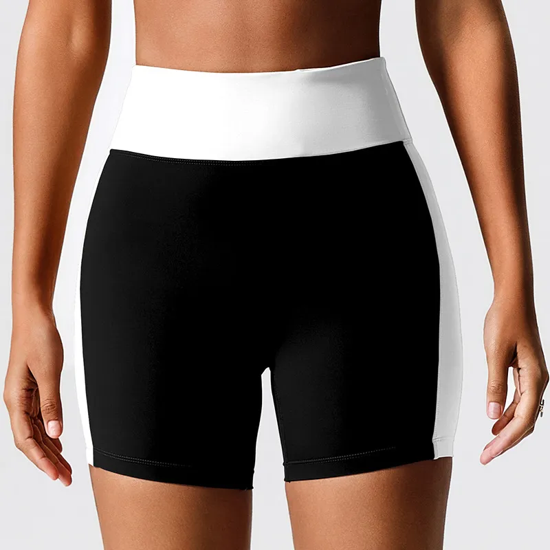 Color-Block Sports Shorts Wholesale Clothing Women's Athletic Shorts Fitness Running Shorts Color-Block Sports Shorts Wholesale Clothing Women's Athletic Shorts Fitness Running Shorts