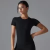 Fitness Clothing Manufacturer Tight Gym Shorts Running Gym Set Workout Short Sleeve Top