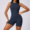 One Piece Jumpsuit Butt Lifting Skims Bodysuit Yoga Wear Athletic Short Jumpsuit