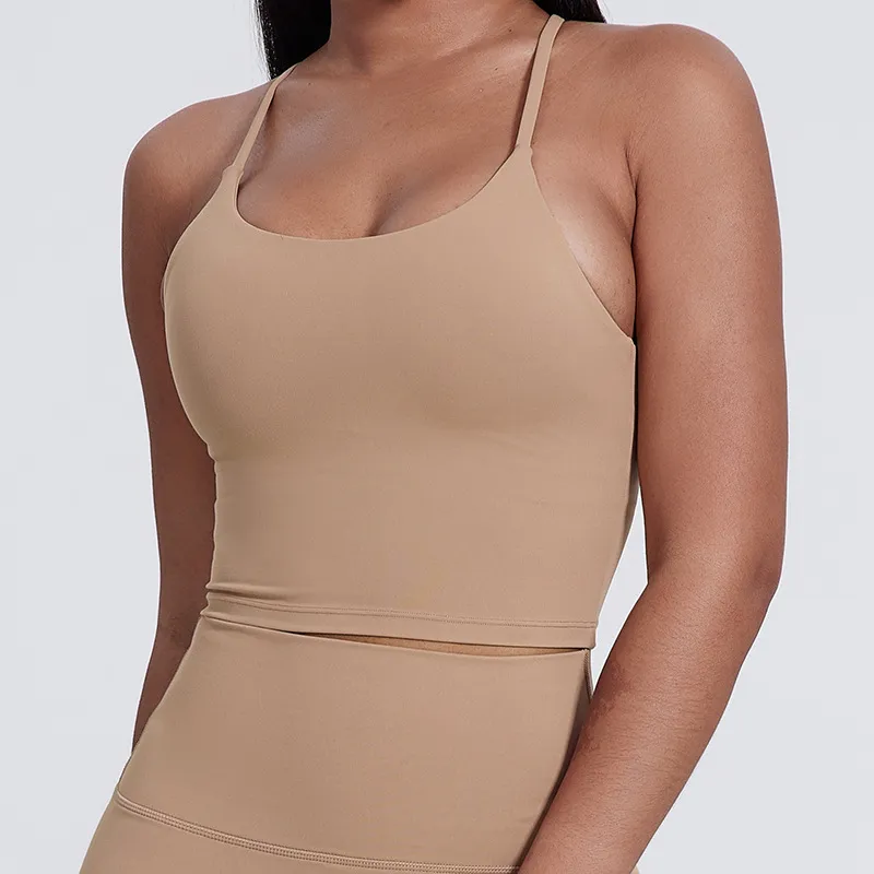 Elite Collection-Sports Bra Athletic Yoga Wear Women's Spaghetti Straps Crop Tank Top Elite Collection-Sports Bra Athletic Yoga Wear Women's Spaghetti Straps Crop Tank Top