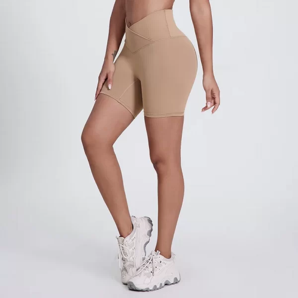 Elite Collection-Workout Shorts for Women High Waist Shorts Butt Lifting Running V-cut Shorts