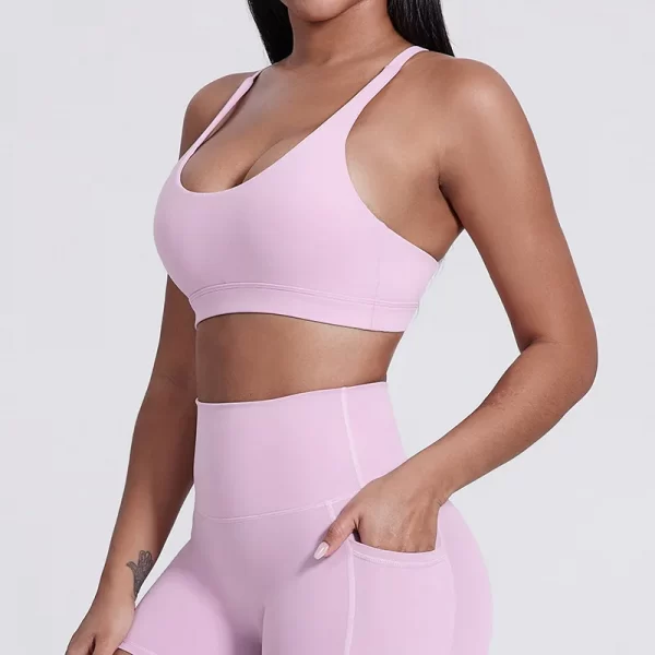 Elite Collection-Sports Bra Gym Fitness Tank Top Wholesale Clothing Women's Yoga Bra