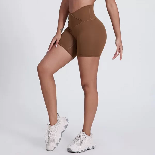 Elite Collection-Workout Shorts for Women High Waist Shorts Butt Lifting Running V-cut Shorts