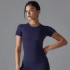 Fitness Clothing Manufacturer Tight Gym Shorts Running Gym Set Workout Short Sleeve Top