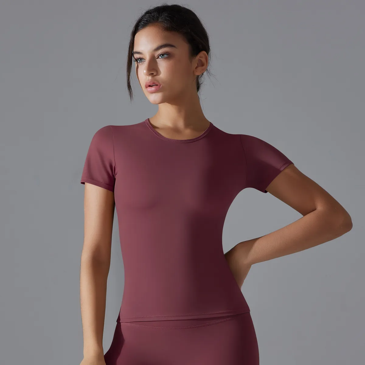 Fitness Clothing Manufacturer Tight Gym Shorts Running Gym Set Workout Short Sleeve Top Fitness Clothing Manufacturer Tight Gym Shorts Running Gym Set Workout Short Sleeve Top