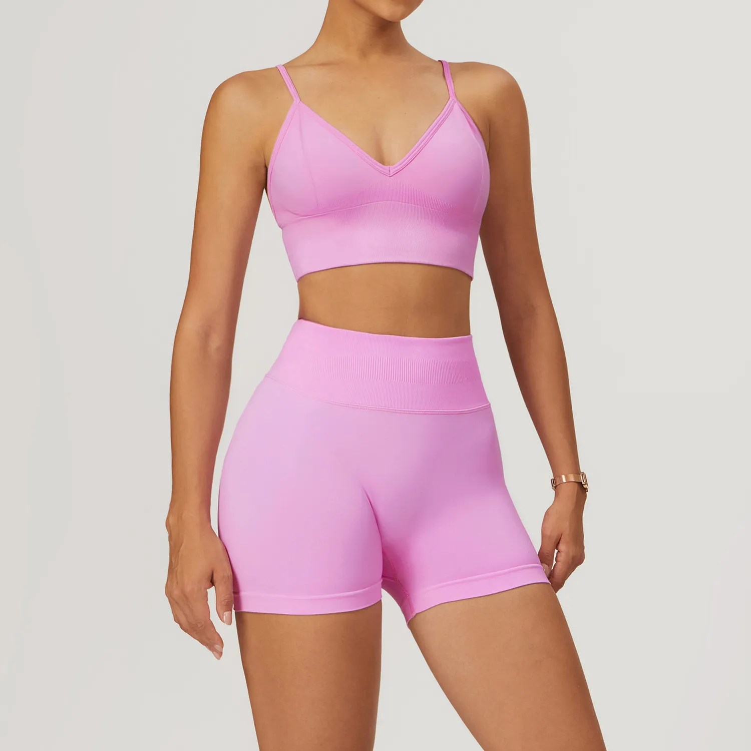 Workout Seamless Outfits Butt Lifting Shorts Fitness Clothing Manufacturer Tight Gym Sets Workout Seamless Outfits Butt Lifting Shorts Fitness Clothing Manufacturer Tight Gym Sets