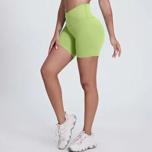 Elite Collection-Workout Shorts for Women High Waist Shorts Butt Lifting Running V-cut Shorts