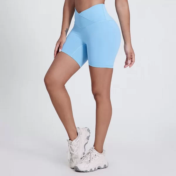 Elite Collection-Workout Shorts for Women High Waist Shorts Butt Lifting Running V-cut Shorts