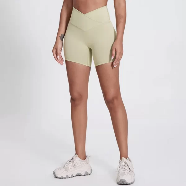 Elite Collection-Workout Shorts for Women High Waist Shorts Butt Lifting Running V-cut Shorts