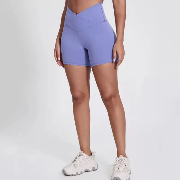 Elite Collection-Workout Shorts for Women High Waist Shorts Butt Lifting Running V-cut Shorts