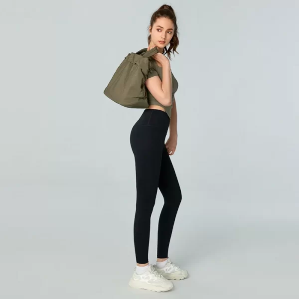 Gym Shoulder Bag for Women Men Nylon Workout Tote Bag Hand Bag Crossbody Bag