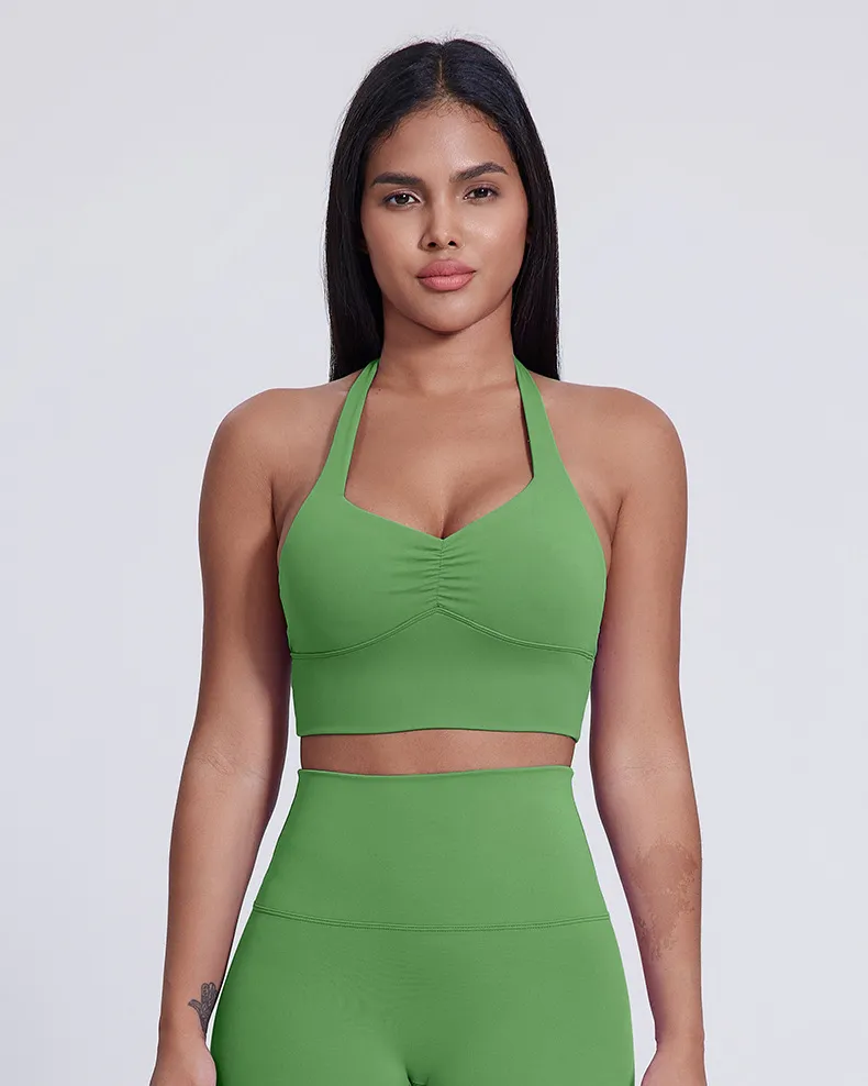 Elite Collection-Fitness Sports Bra Halter Tank Top Wholesale Clothing Women's Yoga Bra Elite Collection-Fitness Sports Bra Halter Tank Top Wholesale Clothing Women's Yoga Bra