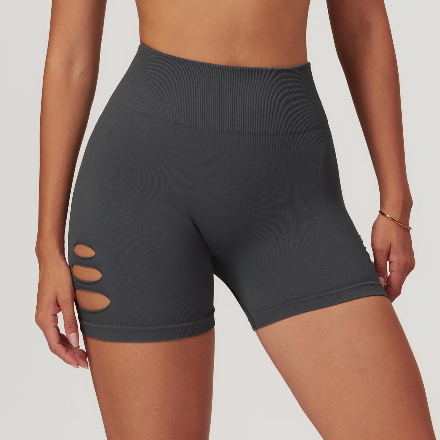 High Waist Sports Shorts Spark Clothing Seamless Hollow Shorts Butt Lifting Yoga Type Pants High Waist Sports Shorts Spark Clothing Seamless Hollow Shorts Butt Lifting Yoga Type Pants