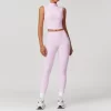 Women Fashion Fitness Wholesale Sportswear Apparel 4 Pieces Yoga Sets Workout Clothes