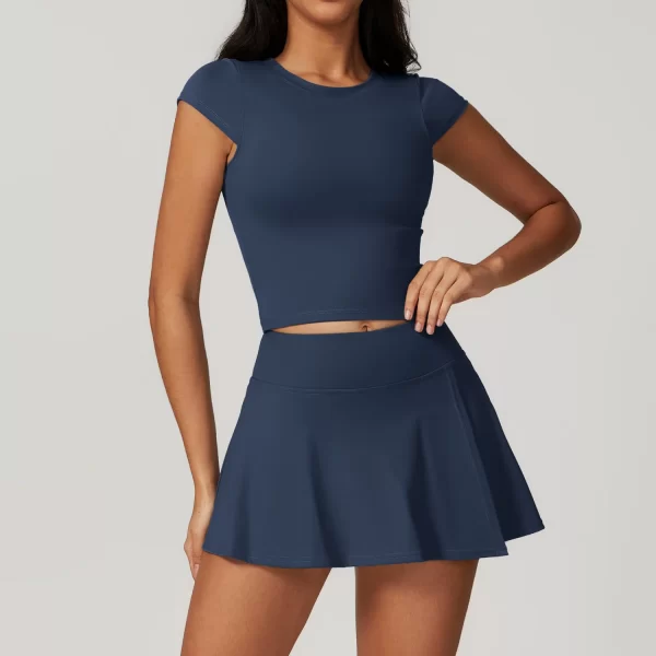 Women Sportswear Wholesale Clothing 5 Pieces Yoga Sets Athletic Apparel Manufacturers