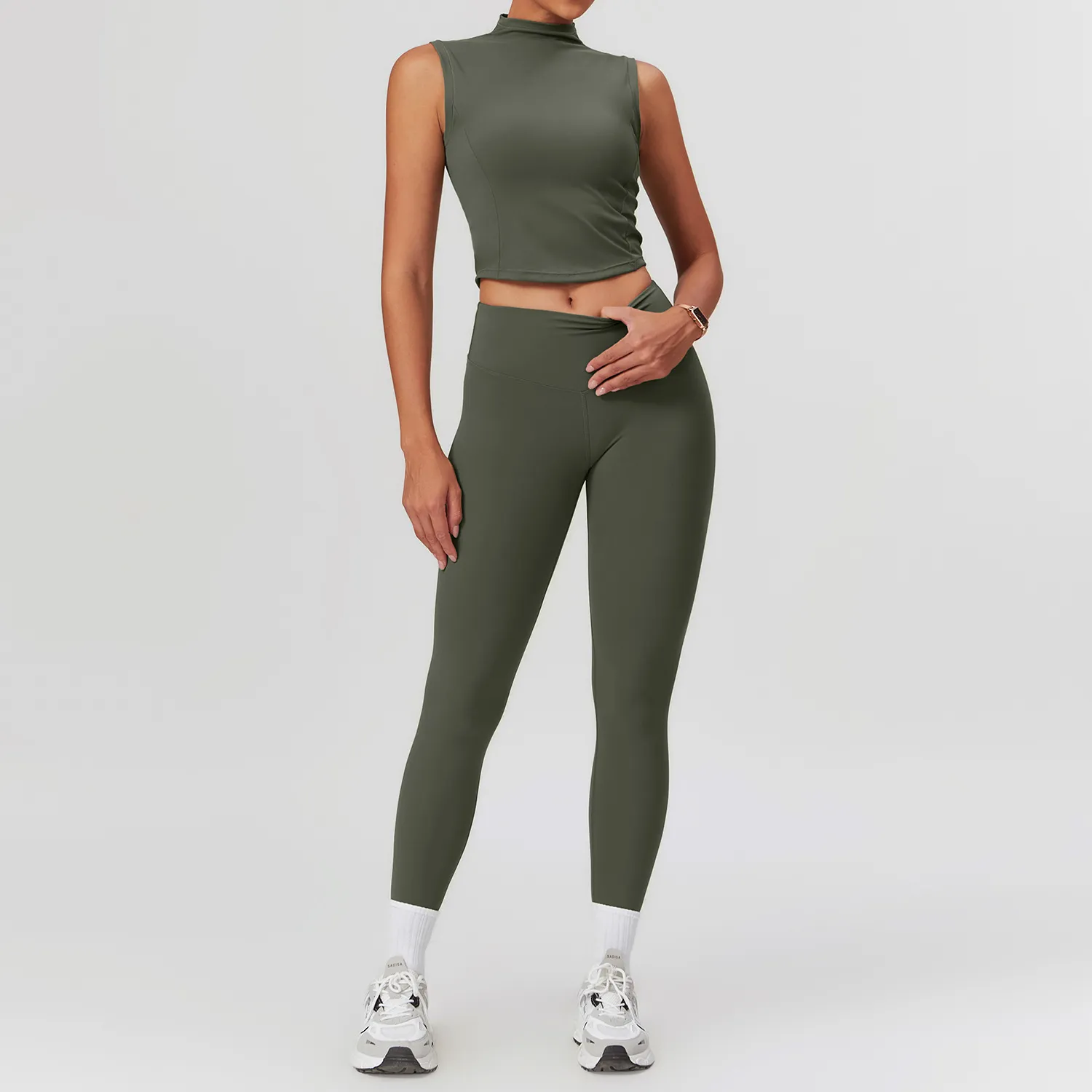 Women Fashion Fitness Wholesale Sportswear Apparel 4 Pieces Yoga Sets Workout Clothes Women Fashion Fitness Wholesale Sportswear Apparel 4 Pieces Yoga Sets Workout Clothes
