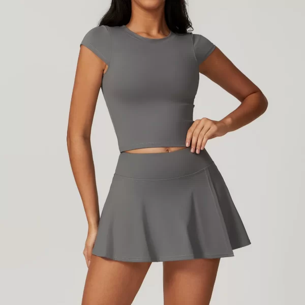 Women Sportswear Wholesale Clothing 5 Pieces Yoga Sets Athletic Apparel Manufacturers