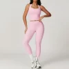 Women Sportswear Wholesale Clothing 5 Pieces Yoga Sets Athletic Apparel Manufacturers