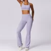 Sports Bra Fabric 4 Pieces Sets Hot Yoga Clothes Gym Wear Manufacturers Spark Clothing