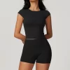 Women Sportswear Wholesale Clothing 5 Pieces Yoga Sets Athletic Apparel Manufacturers