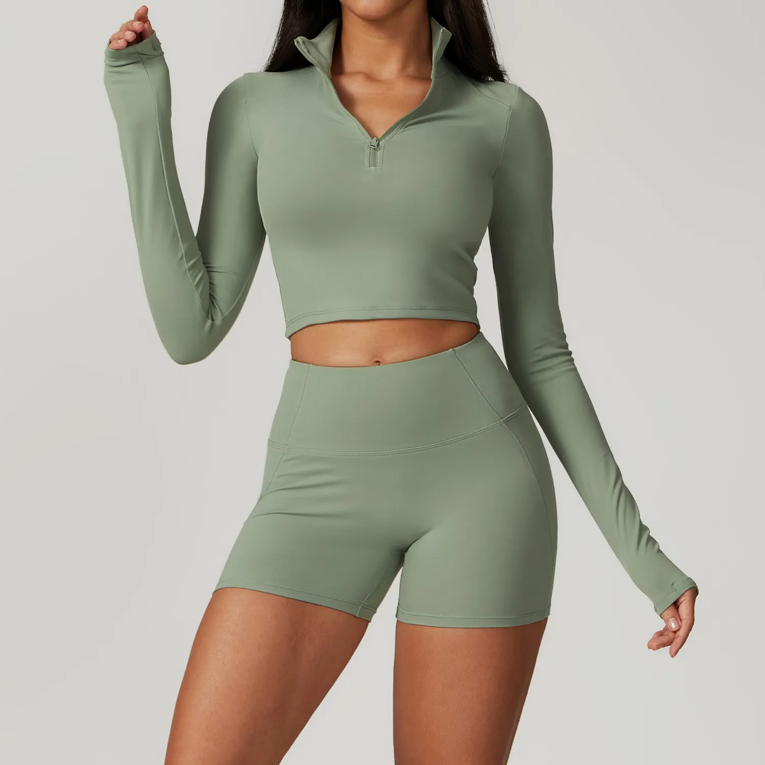 Athletic Wear 7 Pieces Sets Hot Yoga Clothes Fitness Clothing Manufacturer Spark Clothing Athletic Wear 7 Pieces Sets Hot Yoga Clothes Fitness Clothing Manufacturer Spark Clothing