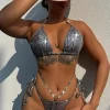 Two Piece Swimsuit Wholesale Beachwear Suppliers Swim Wears for Ladies