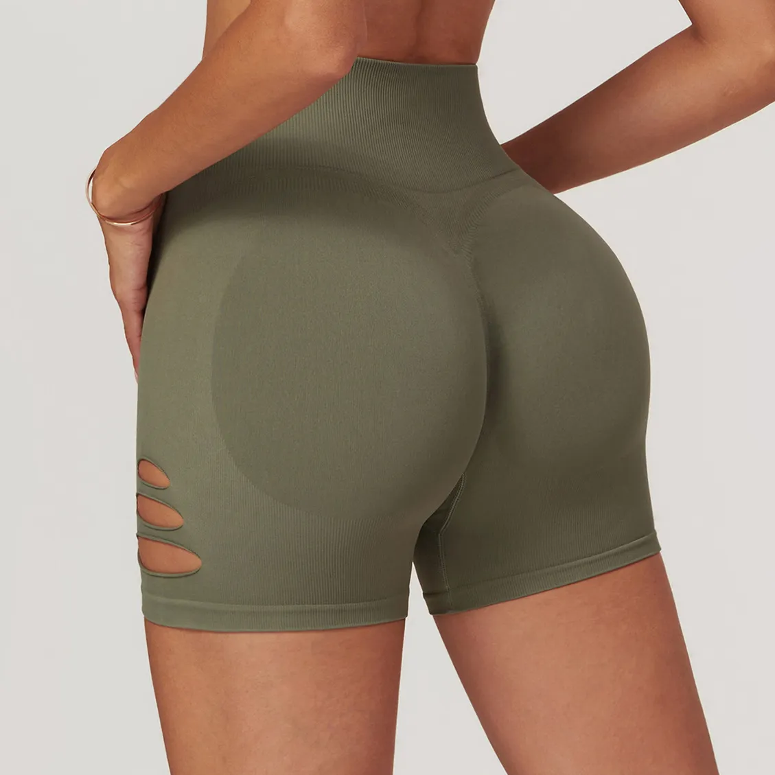High Waist Sports Shorts Spark Clothing Seamless Hollow Shorts Butt Lifting Yoga Type Pants High Waist Sports Shorts Spark Clothing Seamless Hollow Shorts Butt Lifting Yoga Type Pants