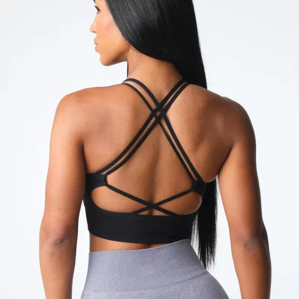 Seamless Gym Clothes Wholesale Sports Bras Private Label Activewear Custom Yoga Bra