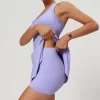 Tennis Dress with Zipper Wholesale Jumpsuit Fitness Apparel Clothing Women's Tennis Skirts