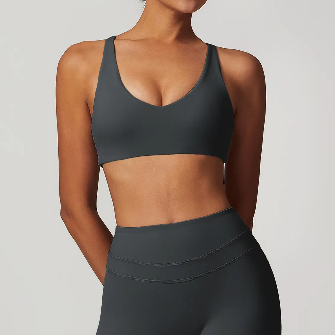 Sports Bras for Women Spaghetti Strap CrissCross Padded Bra Wholesale Activewear Supplier Sports Bras for Women Spaghetti Strap CrissCross Padded Bra Wholesale Activewear Supplier