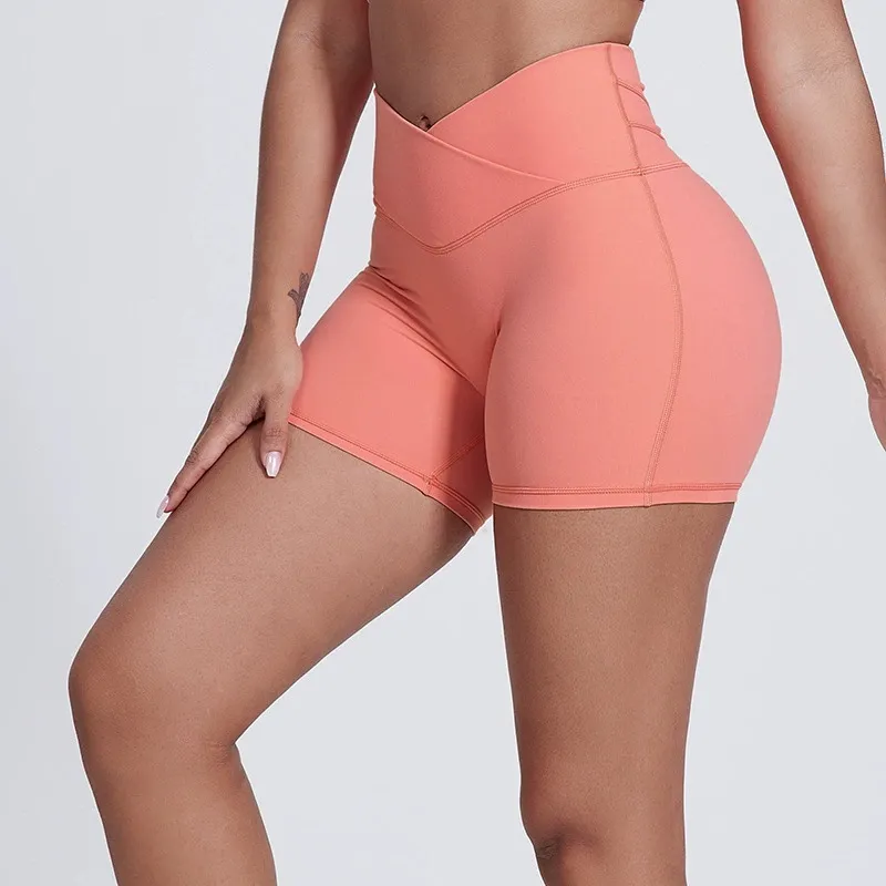 Elite Collection-Fitness Shorts for Women High Waist Butt Lifting V Cut Running Shorts Elite Collection-Fitness Shorts for Women High Waist Butt Lifting V Cut Running Shorts