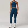 Custom Logo Gym Outfits 5 Pieces Athletic Suit for Women Seamless Spark Clothing
