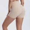 Elite Collection-Fitness Shorts for Women High Waist Butt Lifting V Cut Running Shorts