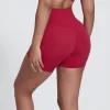 Elite Collection-Fitness Shorts for Women High Waist Butt Lifting V Cut Running Shorts