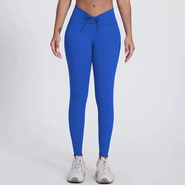 Elite Collection-Fitness Leggings for Women High Elastic V Waistband Butt Lifting Yoga Pants