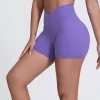 Elite Collection-Fitness Shorts for Women High Waist Butt Lifting V Cut Running Shorts