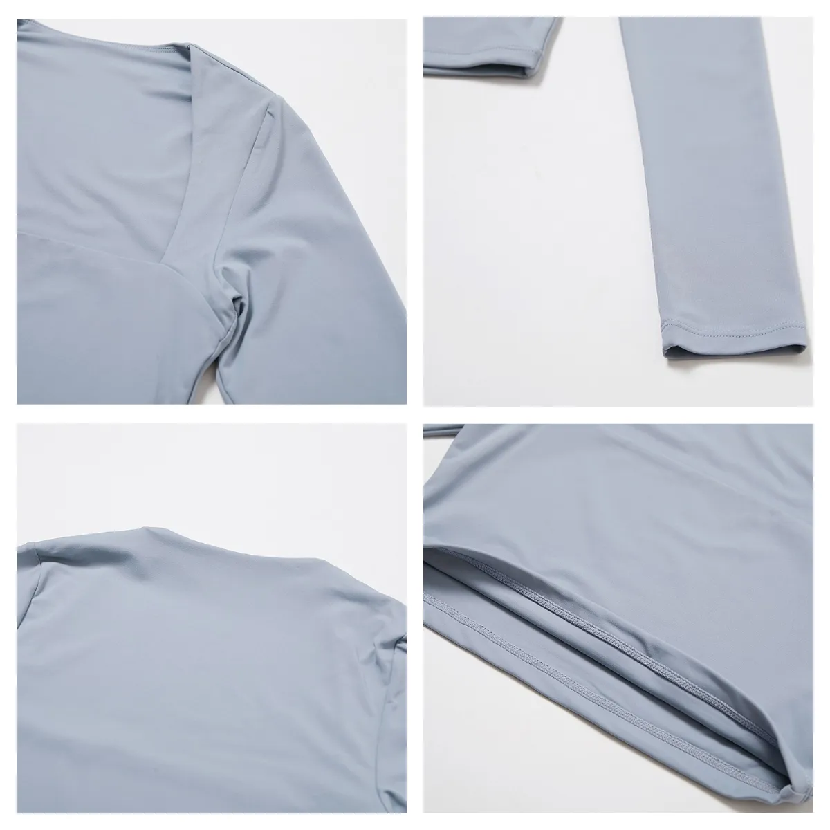 Long Sleeve Yoga Crop Tops Yoga Apparel Manufacturers Wholesale Women Outfits Long Sleeve Yoga Crop Tops Yoga Apparel Manufacturers Wholesale Women Outfits