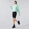 Sweatshirts Half Zip Cropped Pullover Thick Long Sleeve Casual Sweaters with Pockerts