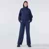 Women Straight Leg Sweatpants High Wasit Athletic Pants Workout Jogger with Pockets