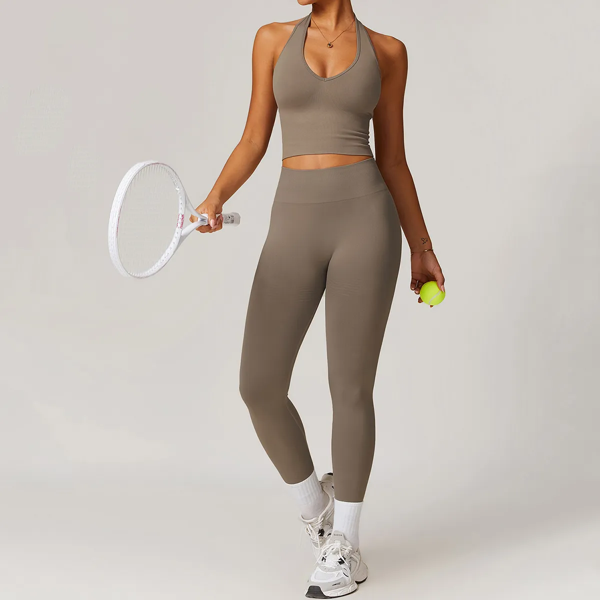 Custom Logo Gym Outfits 5 Pieces Athletic Suit for Women Seamless Spark Clothing Custom Logo Gym Outfits 5 Pieces Athletic Suit for Women Seamless Spark Clothing