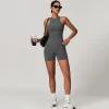 Custom Logo Gym Outfits 5 Pieces Athletic Suit for Women Seamless Spark Clothing