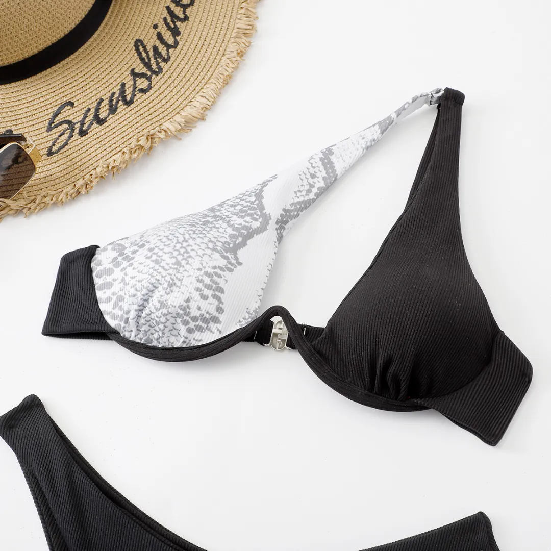 Sexy Swim Wear Leopard Two Piece Swimsuit Sexy Swim Wear Leopard Two Piece Swimsuit