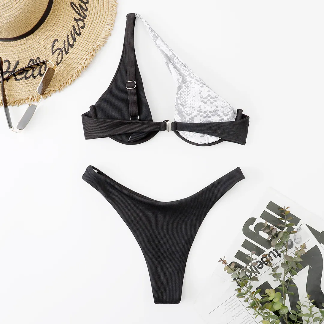 Sexy Swim Wear Leopard Two Piece Swimsuit Sexy Swim Wear Leopard Two Piece Swimsuit