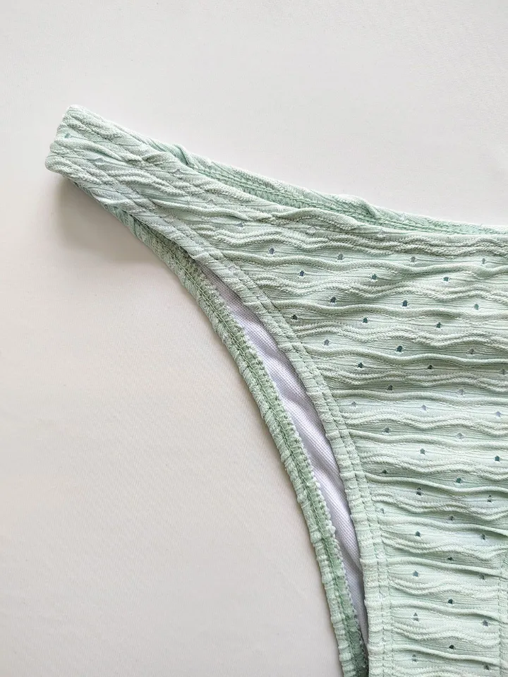 Halter Triangle String Bikini Set with Beach Skirt Swimwear Set Halter Triangle String Bikini Set with Beach Skirt Swimwear Set