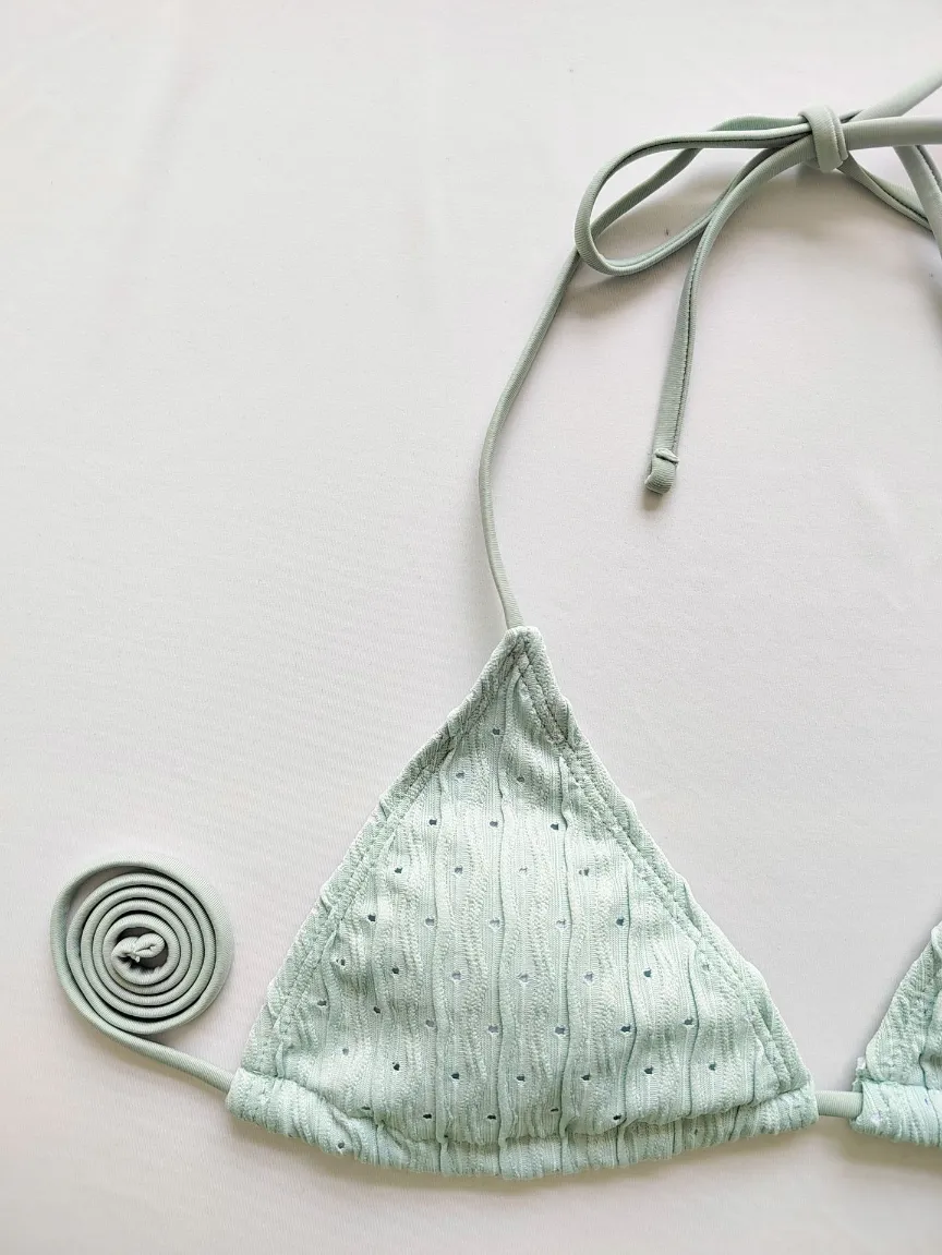 Halter Triangle String Bikini Set with Beach Skirt Swimwear Set Halter Triangle String Bikini Set with Beach Skirt Swimwear Set